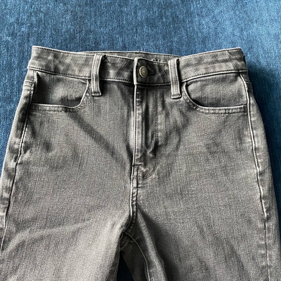 American Eagle Hi Rise Jegging in Black Dark Wash Skinny Jean Women’s Size 4 - Picture 3 of 12